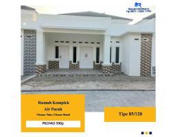 Dijual Rumah di Padang Tipe 85 Promo Rp 575 Juta  3 Kamar Dekat Universitas Baiturrahma - Padang 