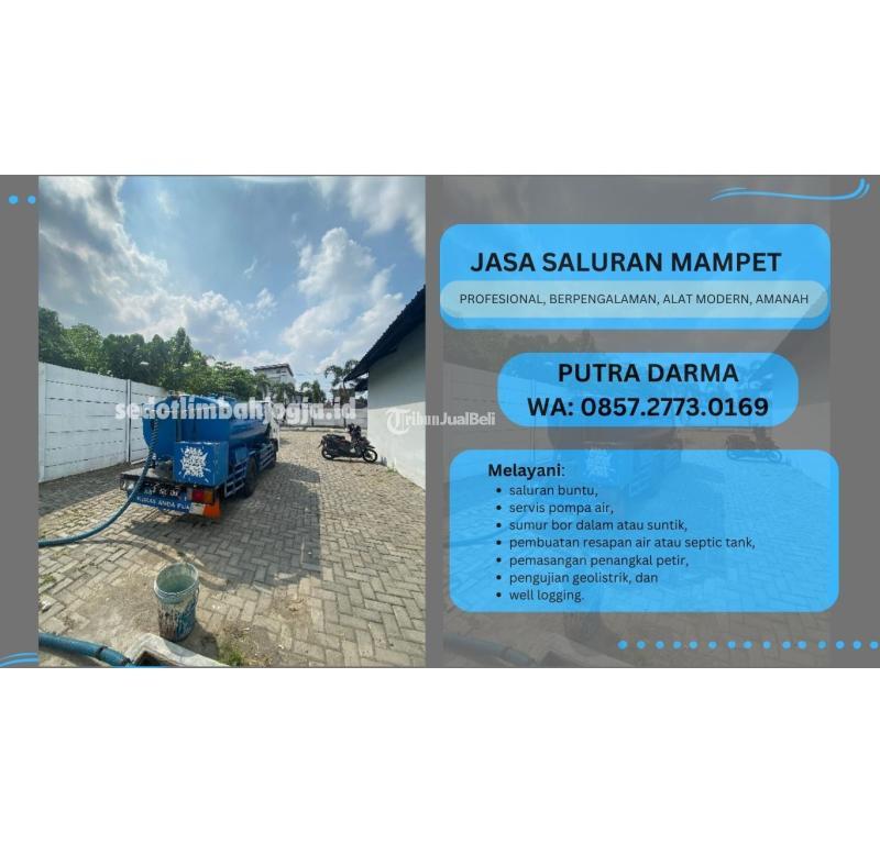 Jasa Saluran Mampet Jogja Melayani 24 Jam - Yogyakarta
