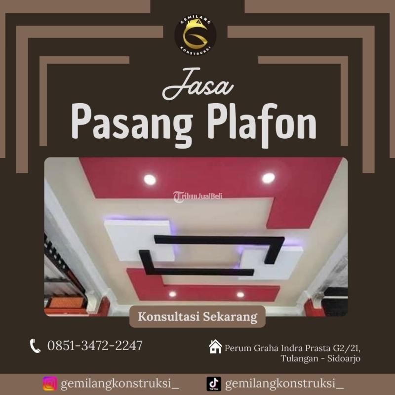 Jasa Plafon Rumah Minimalis - Sidoarjo 