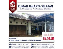 Dijual Rumah Jl. Margasatwa, Pondok Labu, Cilandak - Jakarta Selatan