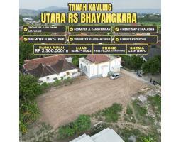 Dijual Tanah Kavling Luas 102m2 SHM di Utara RS Bhayangkara Dengan Harga 2 Jutaan Per Meter - Sleman