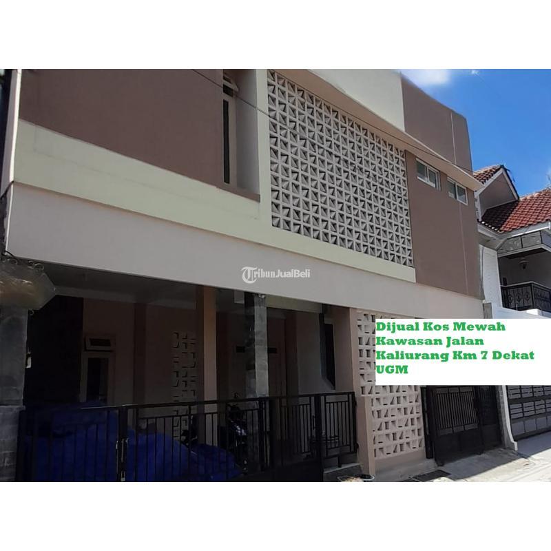 Dijual Kos Mewah Luas 122 m2 Furnishes 8 Kamar di Kawasan Jalan Kaliurang Km 7 Dekat UGM - Sleman
