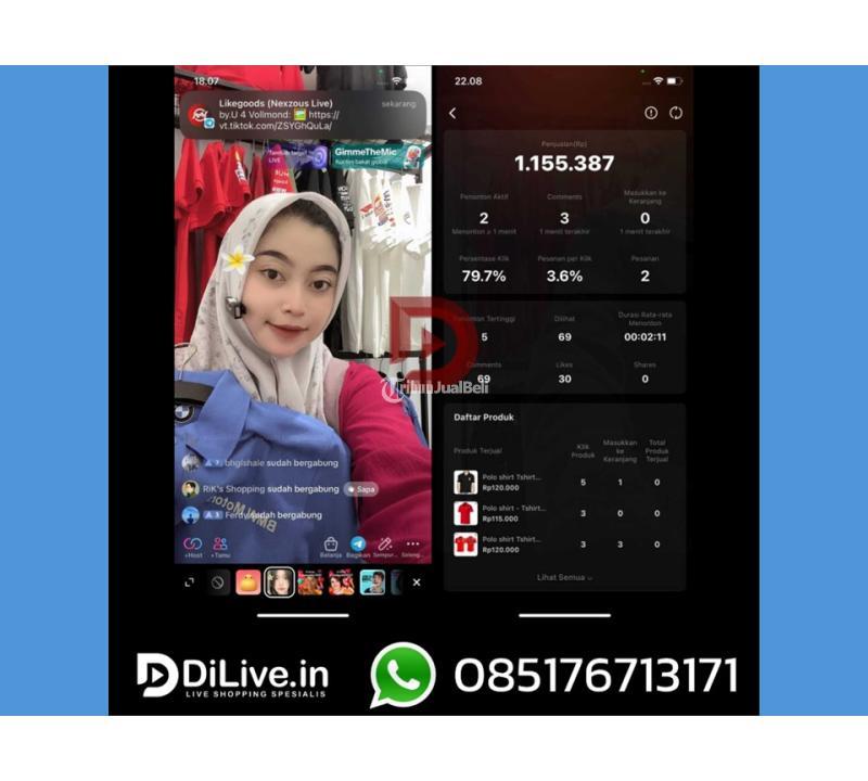 Host Live Berpengalaman Jasa Host Live Tiktok Shop Terbaik - Bangkalan