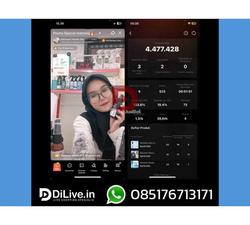 Host Live Berpengalaman Jasa Host Live Tiktok Shop Terbaik - Bangkalan