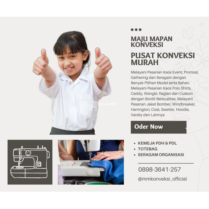 Termurah Konveksi Seragam Sekolah Bahan Aman Buat Anak - Pesawaran
