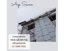 Pengerjaan ACP Aluminium Composite Panel Landasan Ulin - Banjar