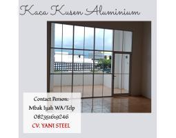 Kaca Kusen Aluminium untuk Partisi Jendela dan Pintu Murah - Banjar