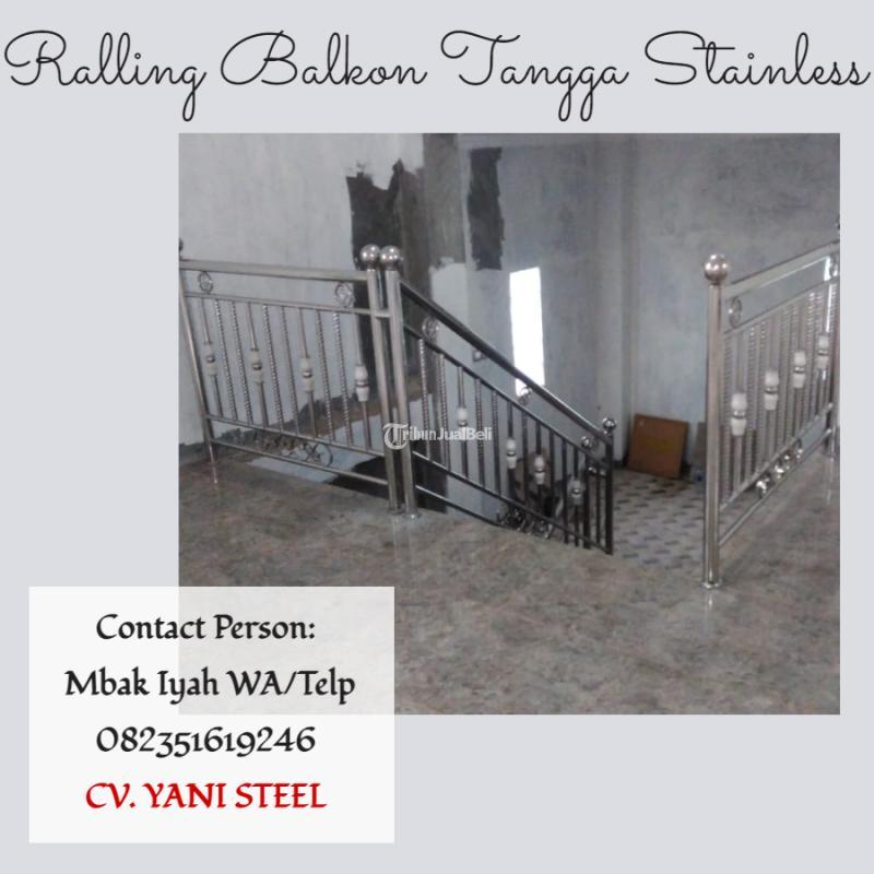 Railling Tangga dan Balkon Stainless Murah - Banjar 