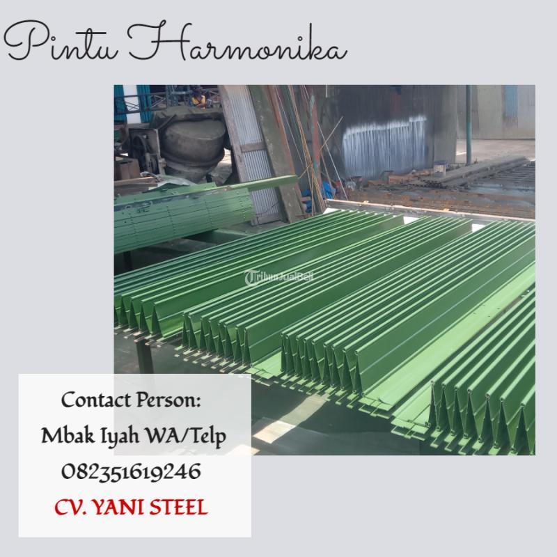 Pintu Besi Harmonika untuk Ruko Murah - Banjar 