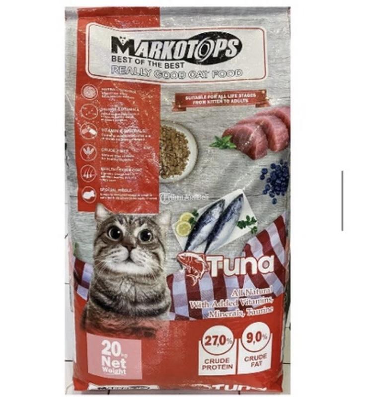 Markotops Adult Cat Food 20kg Amigos Petshop - Makassar