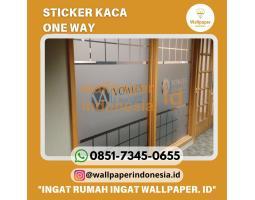 Stiker Kaca Oneway Plus Jasa Pemasangan Minimal 5 m2 - Malang Kota