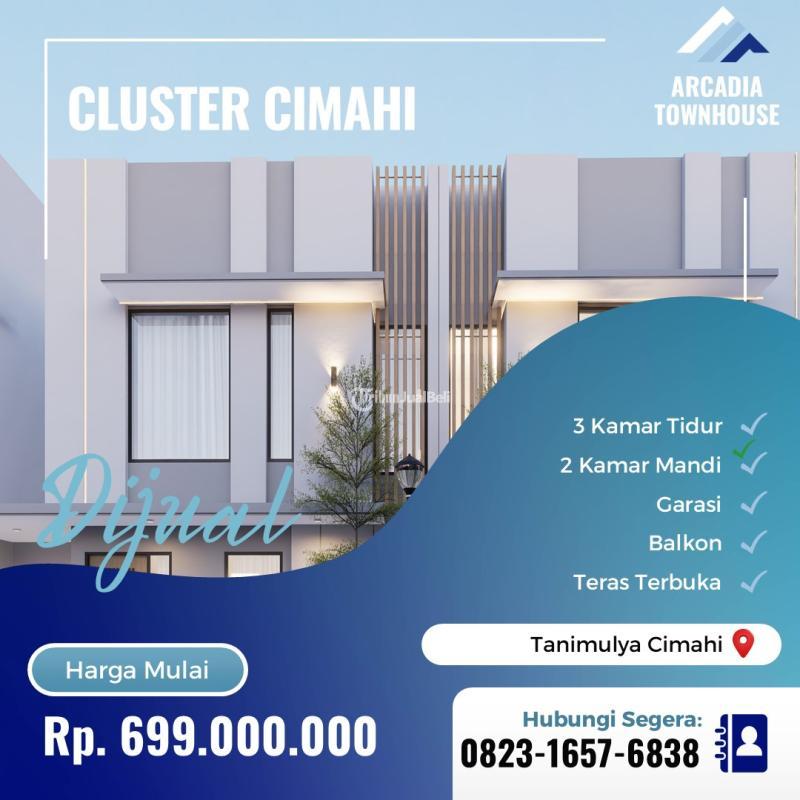 Dijual Rumah 2 Lantai 3KT 2KM SHM Dekat Baros Cimahi Akses Mudah Dekat Tol - Cimahi