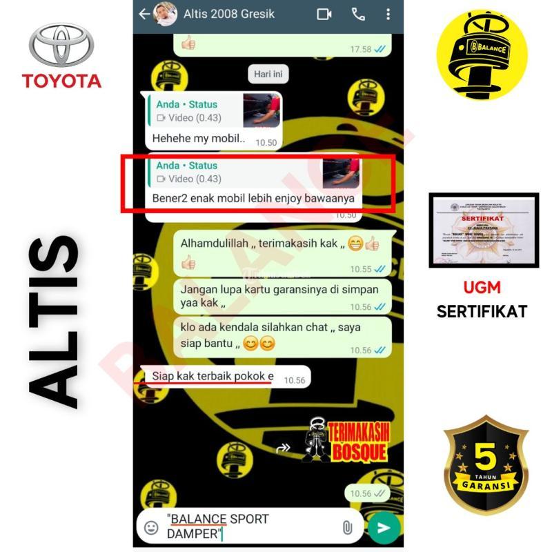 Suspensi Awet Hingga 9 Tahunan Rahasianya Pasang Peredam Guncangan Mobil Balance - Bandar Lampung