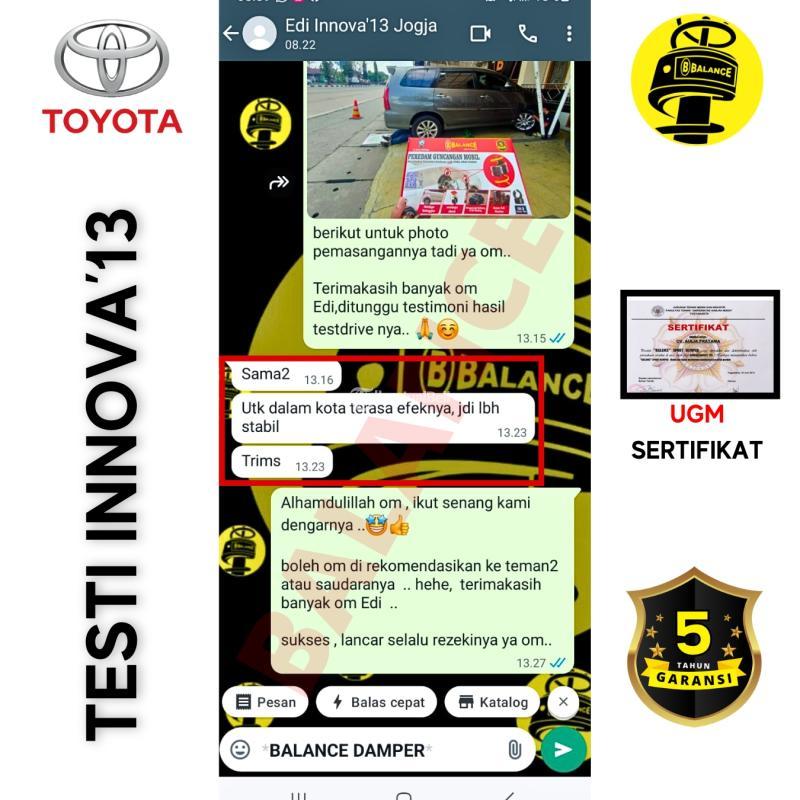 Nyetir Jadi Makin Pd Handling Stabil Bebas Limbung sejak Mobil Dipasang Balance - Metro