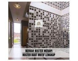 Promo Gratis Ongkir Roster Beton ukuran 20x20 Cm - Sragen