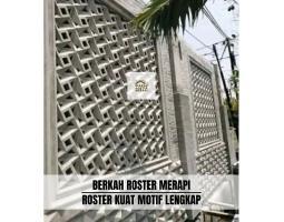 Produsen Roster Beton Model Modern Tanpa Minimal Order - Blora 