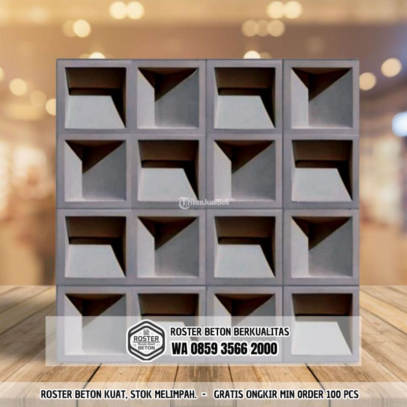 Harga Roster Beton 20x20 Termurah - Trenggalek