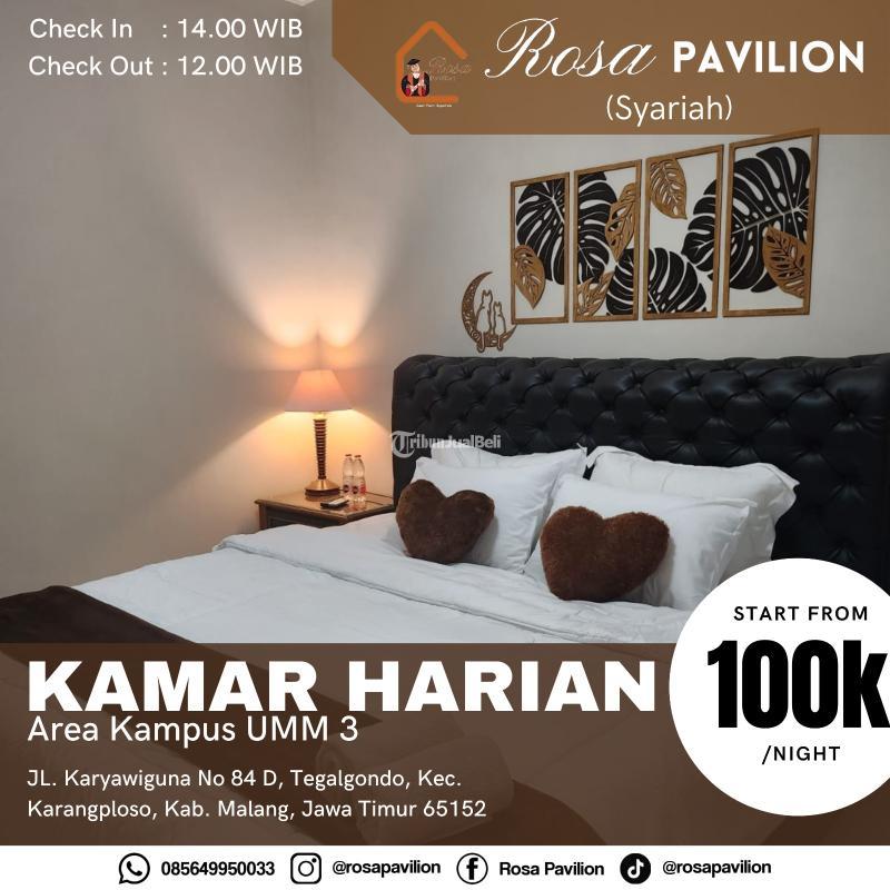 Disewakan Kamar Harian Syariah Dekat Kampus UMM 3 - Malang