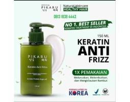 Pikaru Keratin 150ml Treatment Hair Anti Frizz Meluruskan Rambut Pria  Wanita - Jogja
