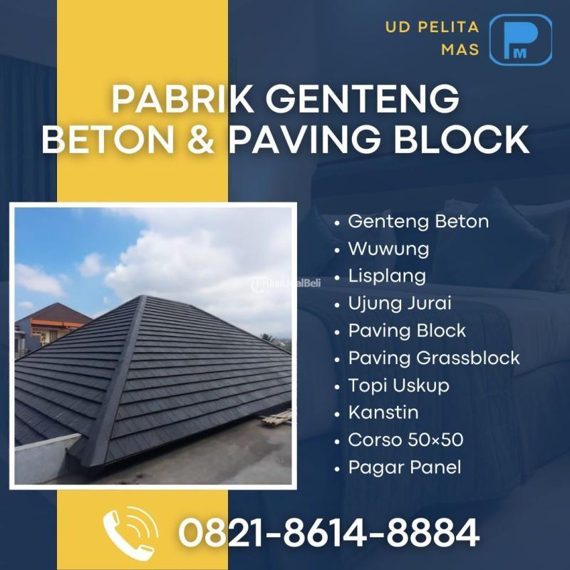 Genteng Beton Cor Flat Inovasi Atap Terbaik untuk Hunian Modern - Malang