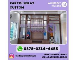 Partisi Sekat Custom Bahan Multiplek Finising HPL - Malang Kota