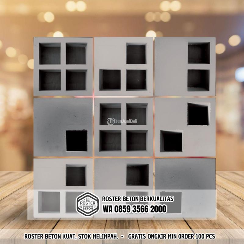 Loster Roster Beton Motif Dadu Mix - Jombang