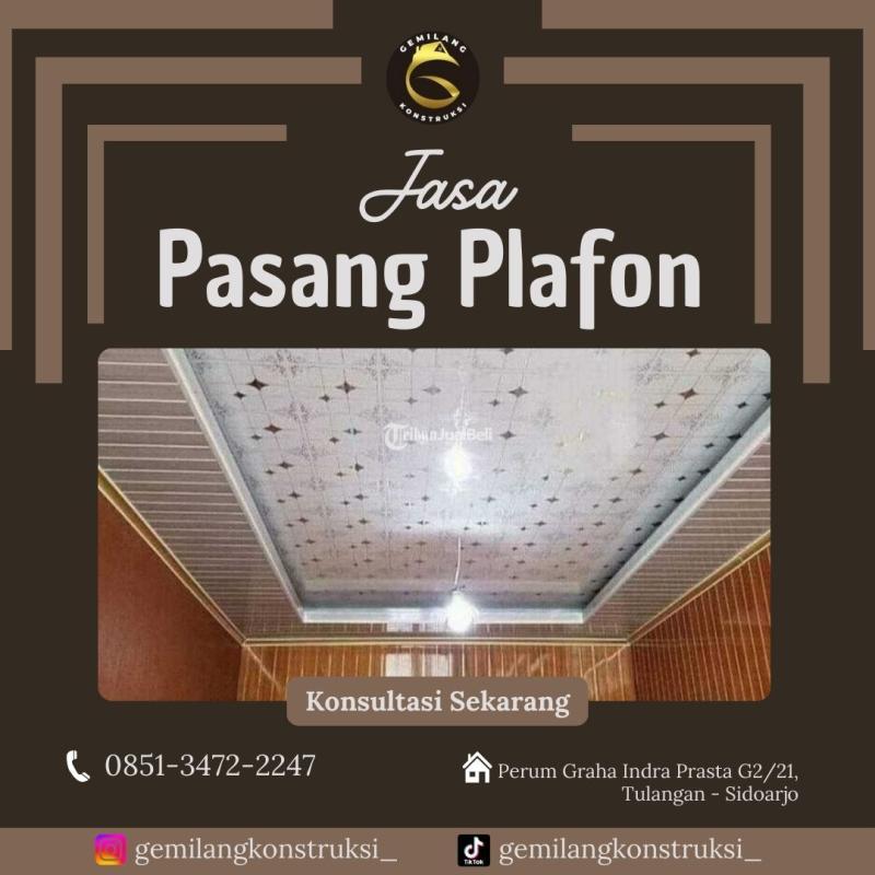 Jasa Plafon Rumah Minimalis - Sidoarjo
