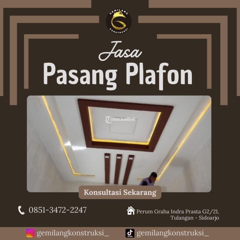 Jasa Plafon Kamar Tidur - Surabaya