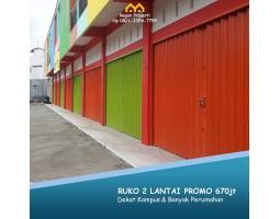 Dijual Ruko Murah Lokasi Strategis 2 Lantai Tipe 96 Promo 680jt di Air Pacah - Padang