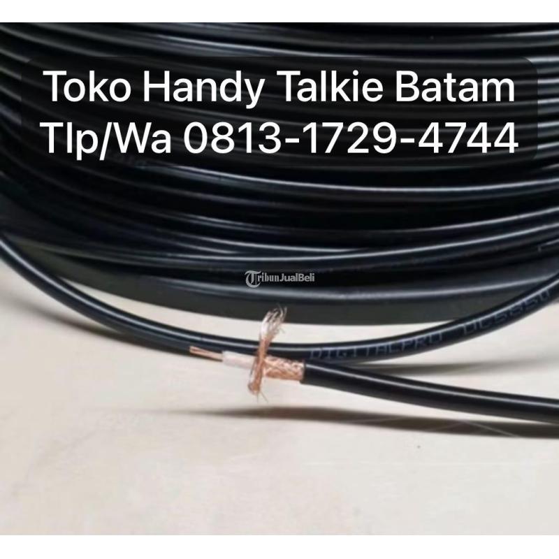 Kabel RG58 Baru untuk Aplikasi Komunikasi dan Jaringan - Batam