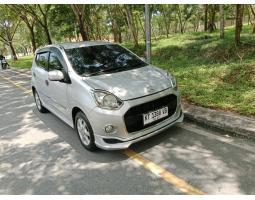 Mobil Daihatsu  Ayla X Elegant MT 2016 Bekas Warna SIlver - Balikpapan