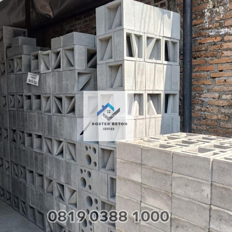Roster Beton Minimalis Anti Tampias - Mojokerto