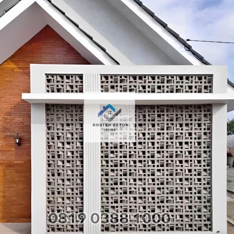 Model Roster Dinding Teras Terlengkap - Surabaya