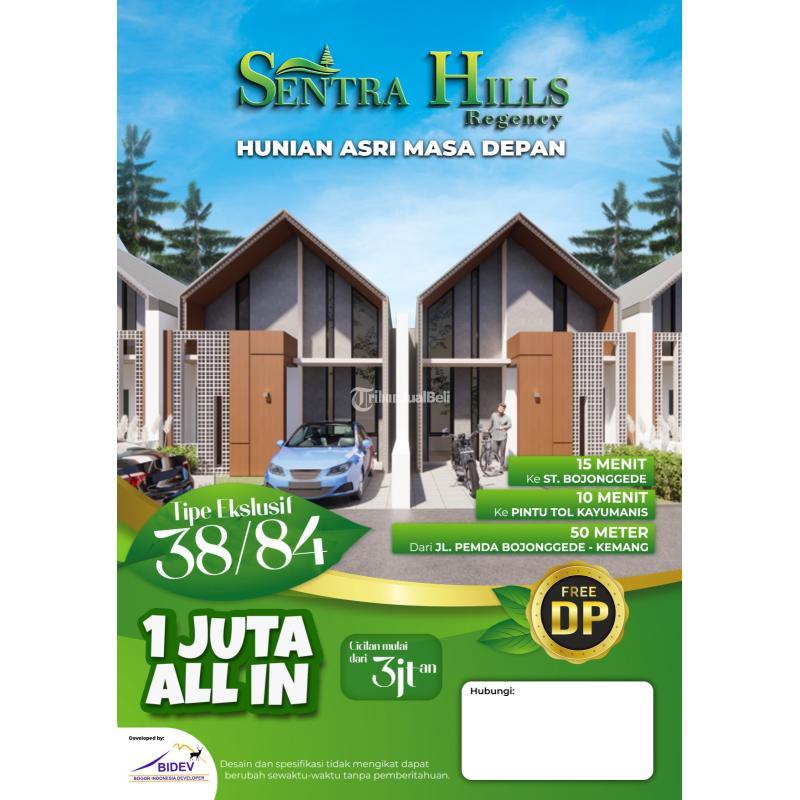 Rumah Ready Stock Tipe 38 Siap Huni Tanpa Dp Cukup 1 Juta All In Angsuran Cuma 2Jutaan - Bogor