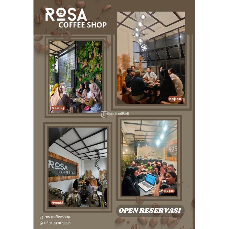 Rosa Coffee Shop Cocok Buat Nugas - Malang