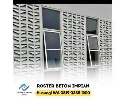 Motif Roster Beton Minimalis Terlaris - Lumajang