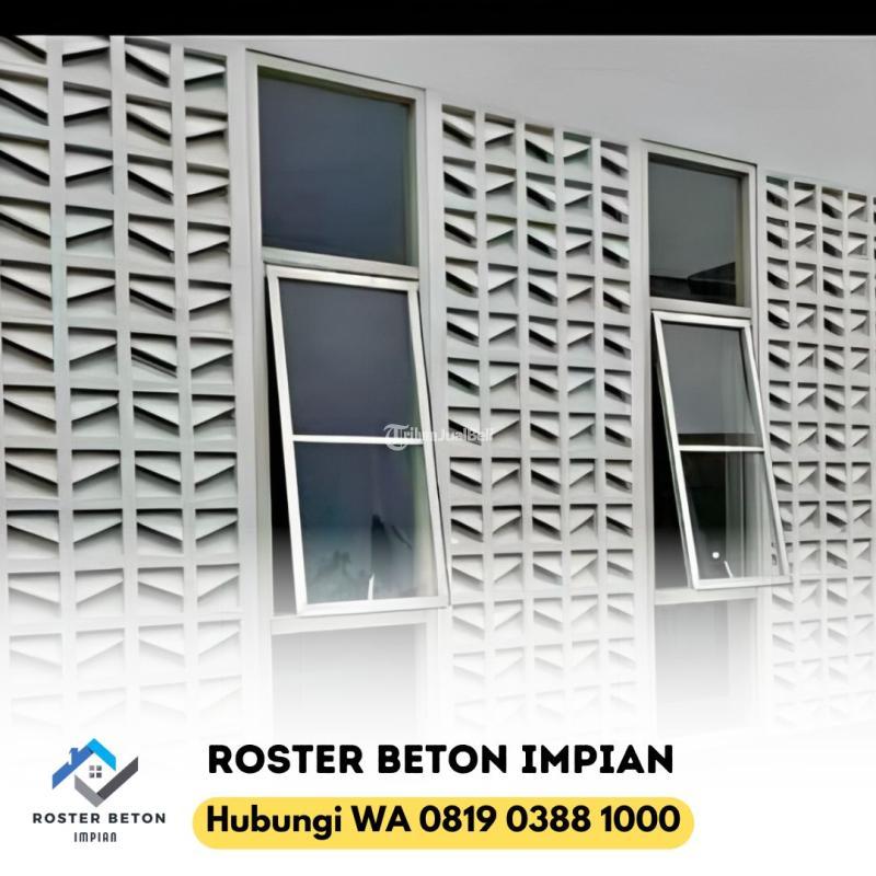 Motif Roster Beton Minimalis Terlaris - Lumajang