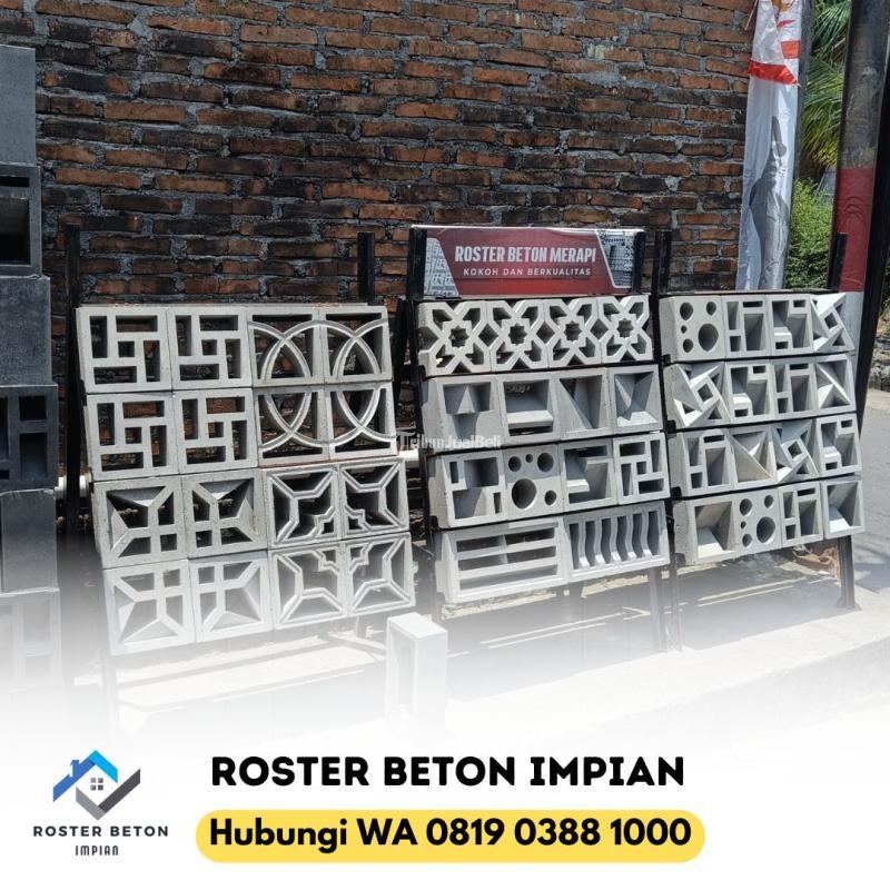 Roster Beton Angin Loster Lubang Angin - Jember