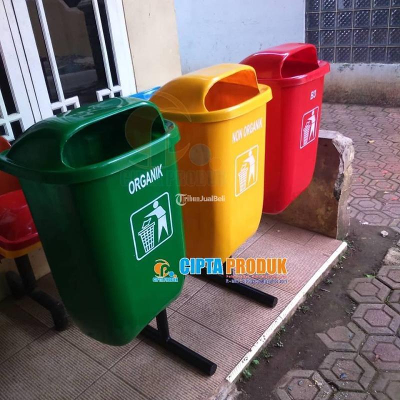 Supplier Tong Sampah Pilah 3 in 1 - Bekasi
