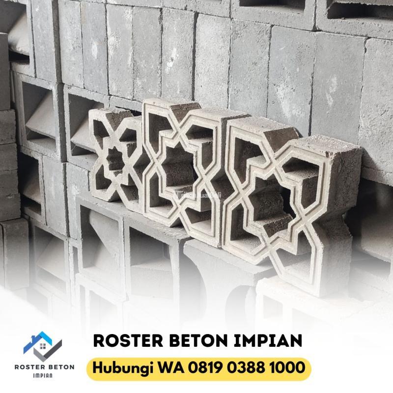 Motif Roster Beton Terbaru dan Terlengkap di Blimbing - Malang