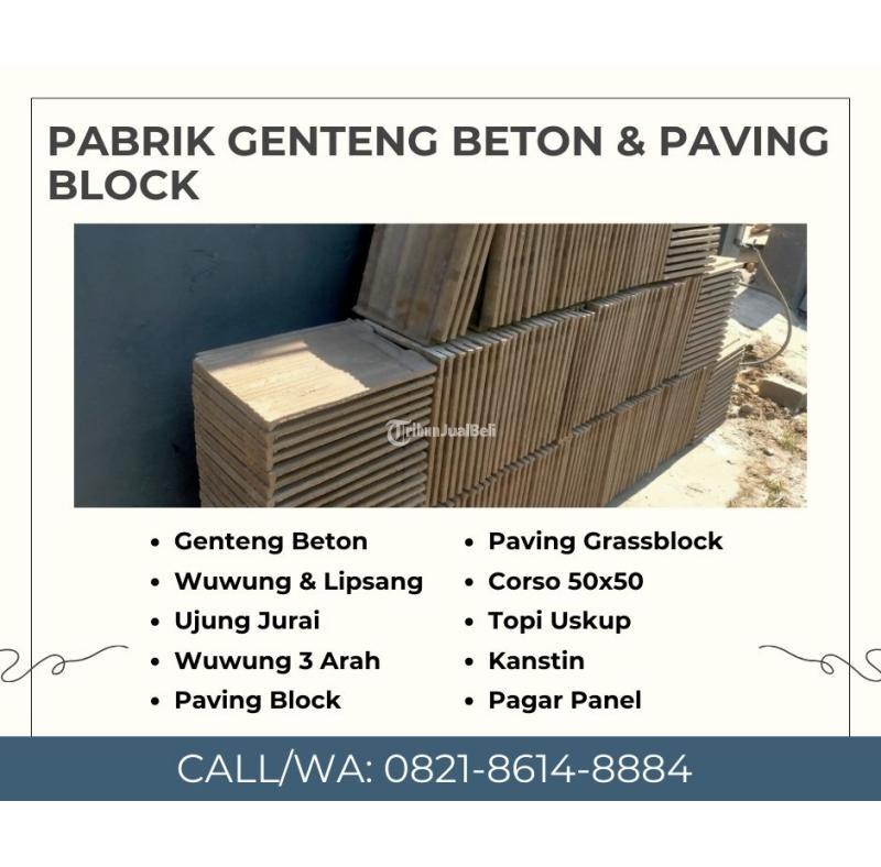 Genteng Beton Murah Berkualitas - Malang 