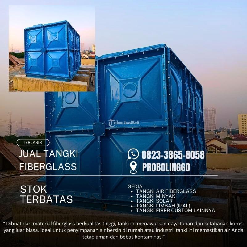  Tangki Panel Fiberglass FRP - Probolinggo