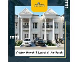 Dijual Rumah Cluster Mewah 3 Kamar 2 Lantai Tipe 120 Air Pacah - Padang 