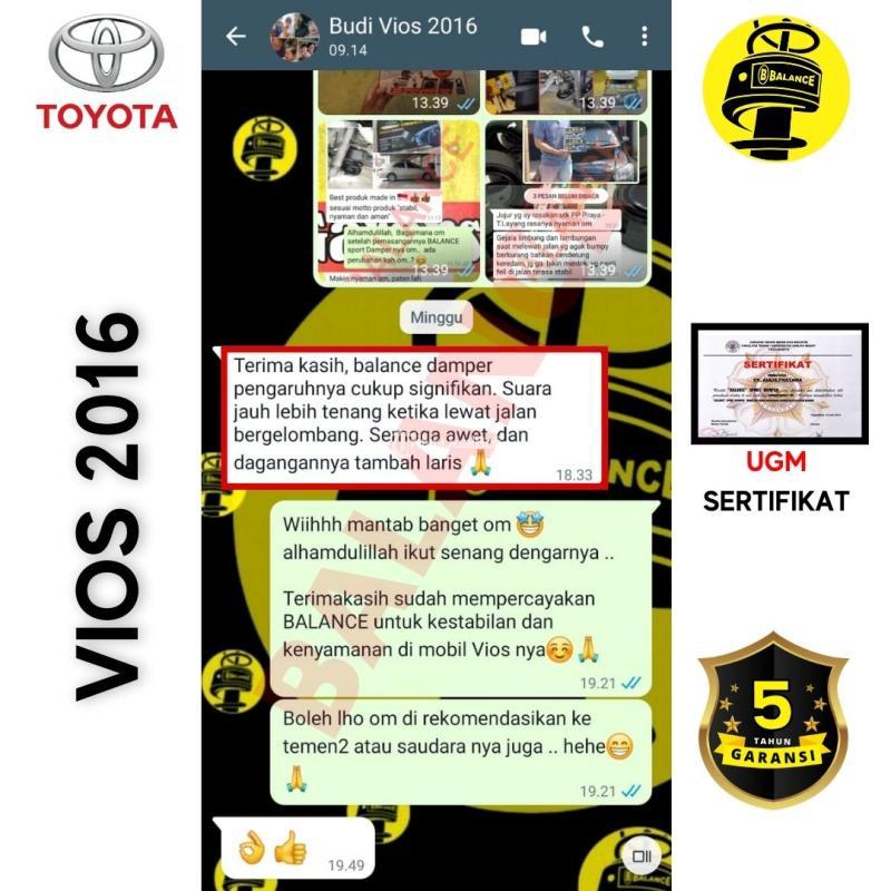 Atasi Segera Keluhan Limbung, Gruduk, dan Amblas mobil dengan pasang Balance Damper - Batam