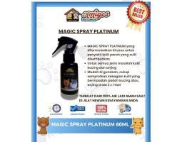Magic Spray Platinum Obat Semua Jenis Masalah Kulit Kucing dan Anjing - Makassar