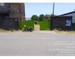 Dijual Tanah 5.487m2 di Jalan Poros Pattene Biringkanaya - Kota Makassar