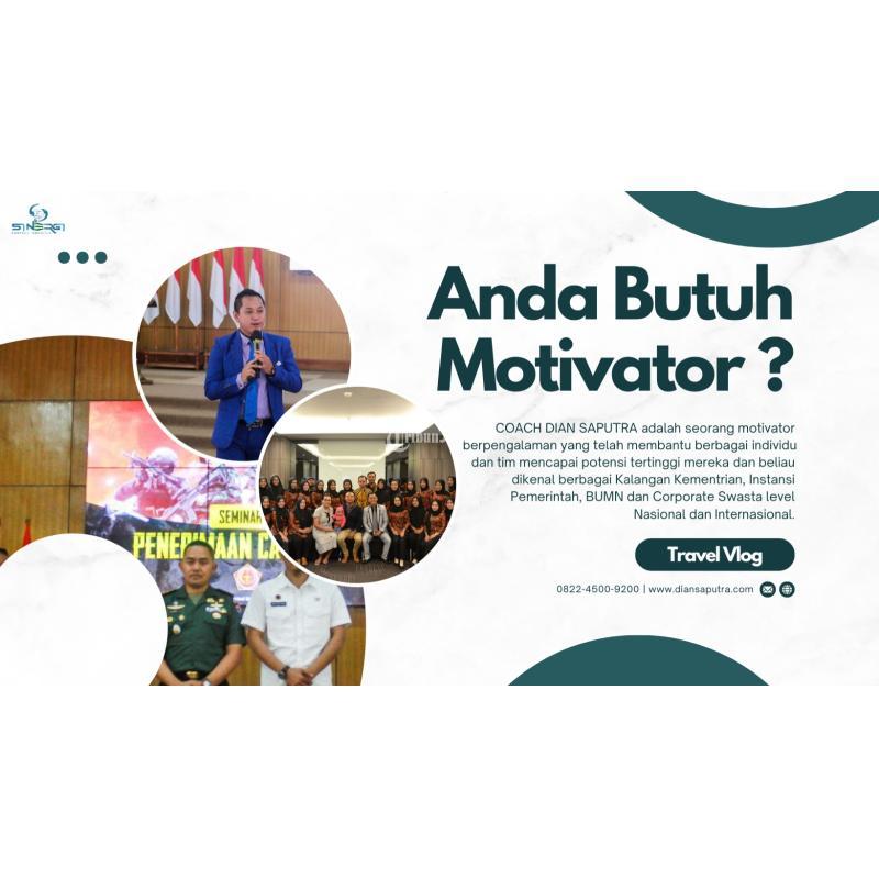 Pembicara Team Building Aplikatif dan Fun, Dian Saputra - Sidoarjo 