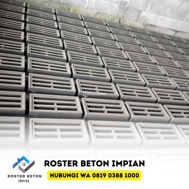 Roster Beton Ukuran 20x20 cm Termurah - Malang