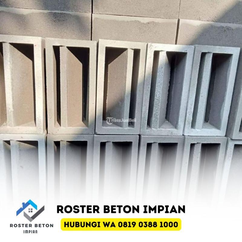 Ukuran Roster Beton 20x20 cm Motif Terbaru dan Terlengkap - Malang