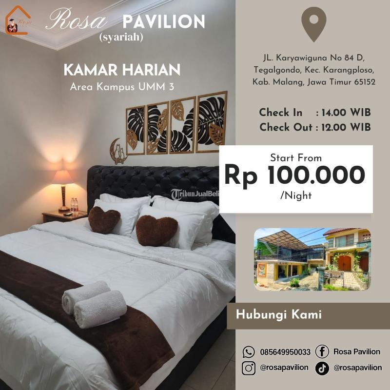  Disewakan Penginapan Cocok untuk Keluarga - Malang 